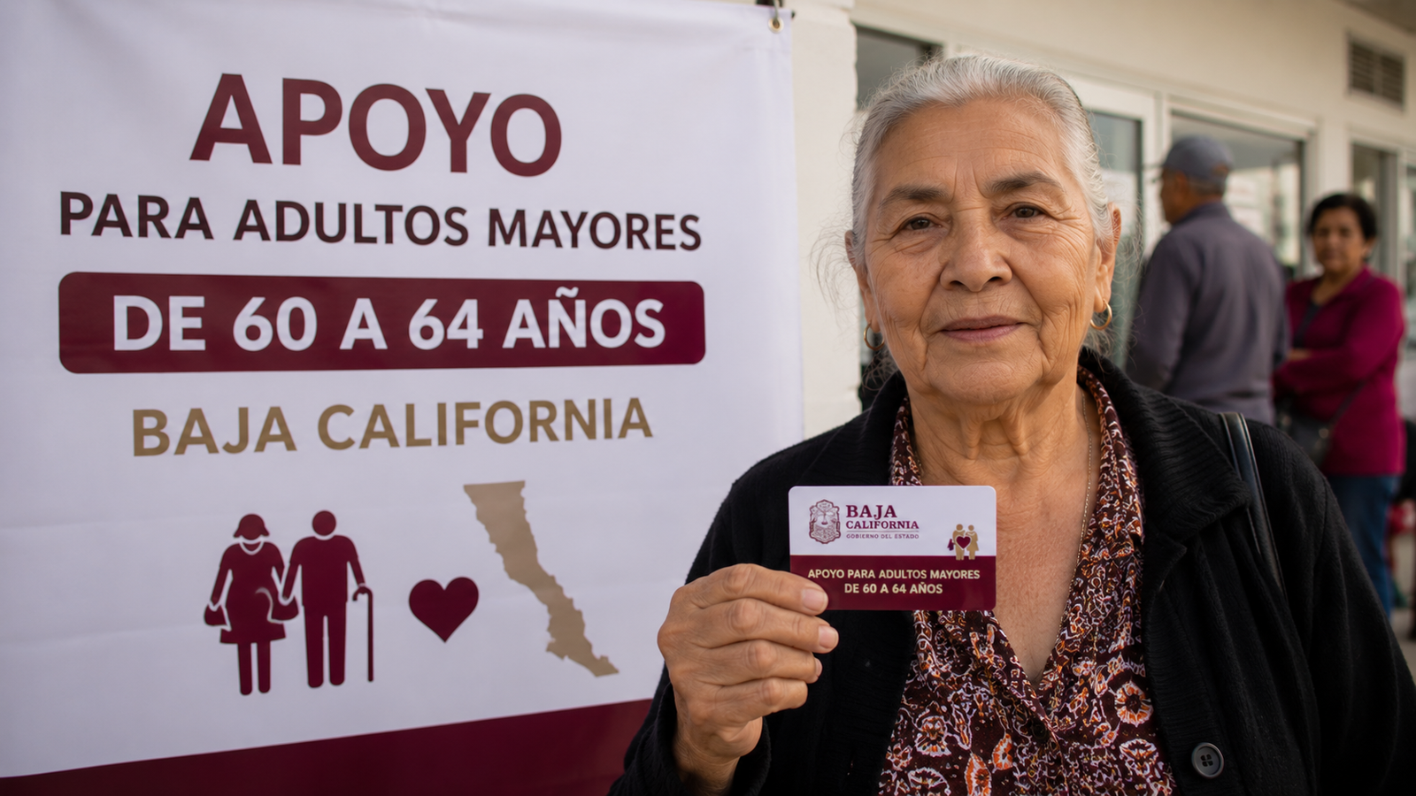 Apoyo para Adultos Mayores de 60 a 64 años en Baja California $2,600 bimestrales, ¿cómo saber si calificas