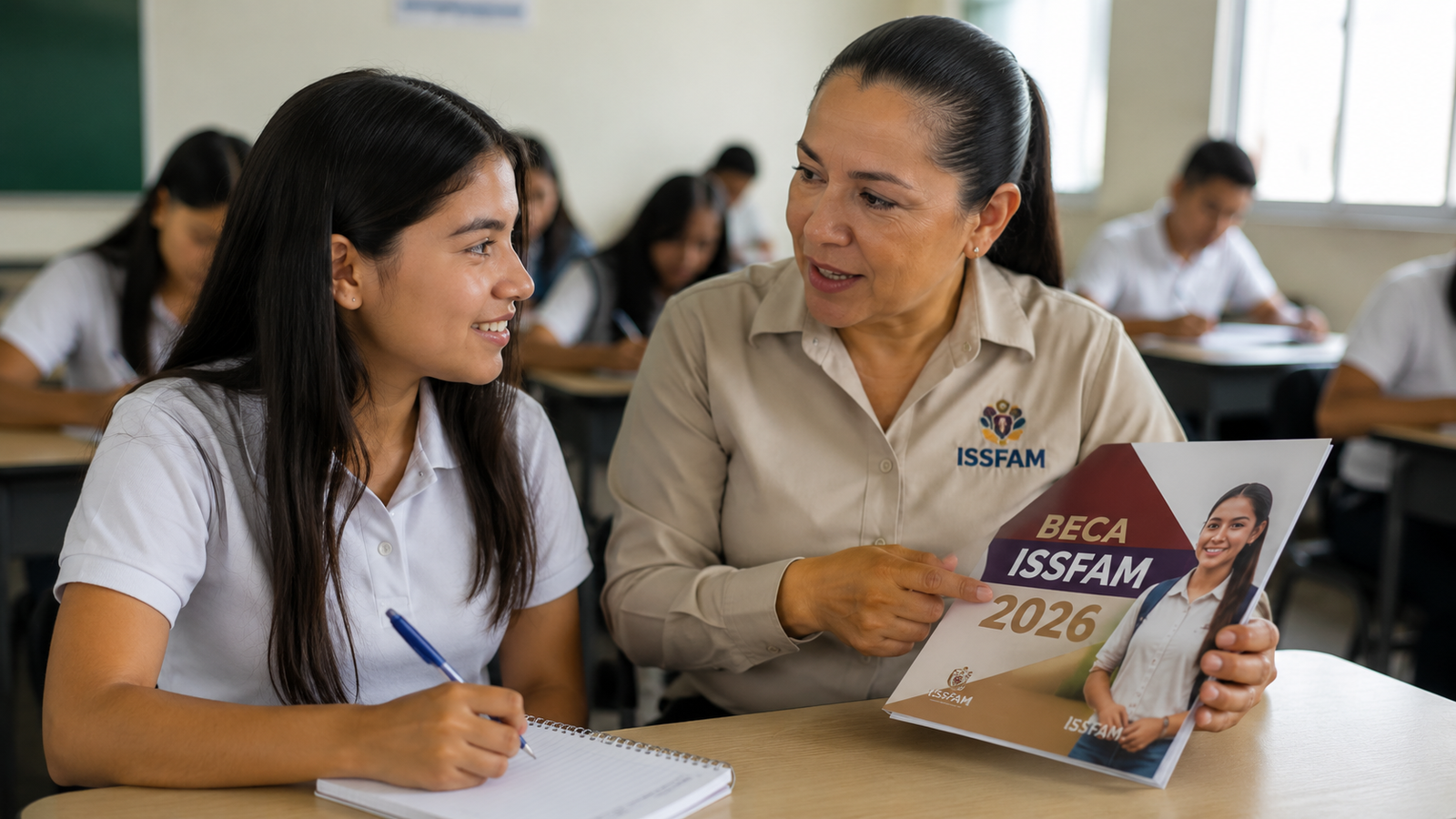 Beca ISSFAM 2026 $10,000 para hijas e hijos de militares, requisitos y registro