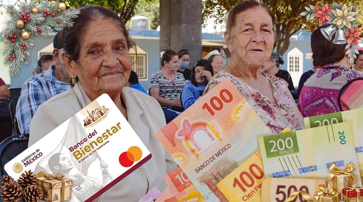 Pago Doble de la Pensión Bienestar ¿hay aguinaldo de fin de año Esto es lo confirmado