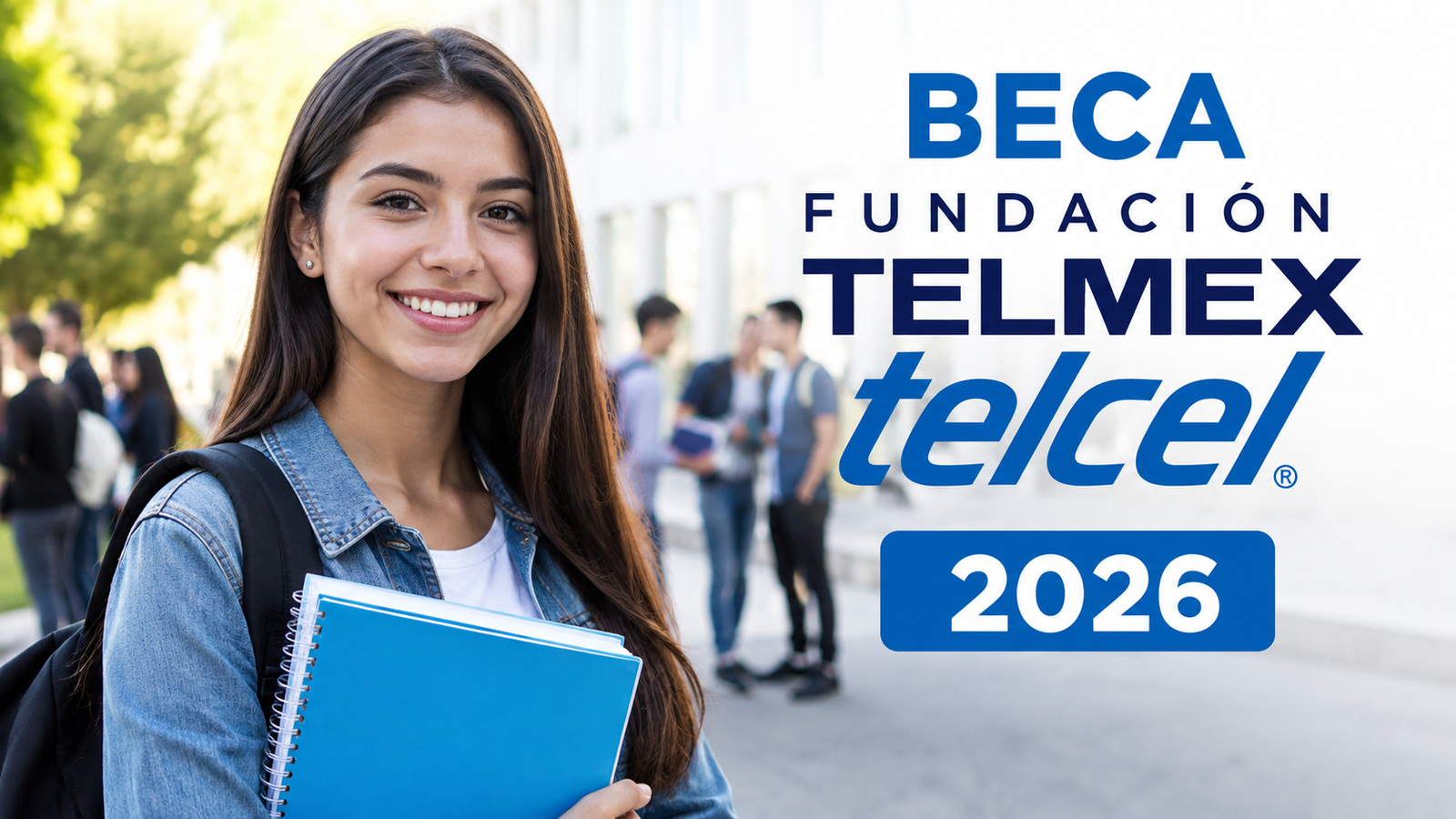 ¿Estudiante con promedio 8.5 La Beca Telmex Telcel 2026 cierra el 22 de septiembre