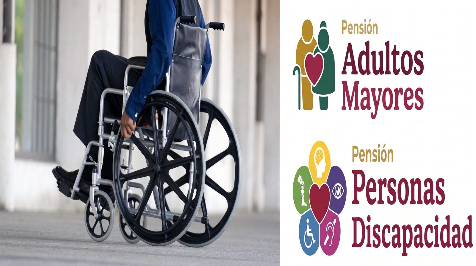 Pensión de Discapacidad a los 65 años pasas a Adultos Mayores (y a más apoyo)