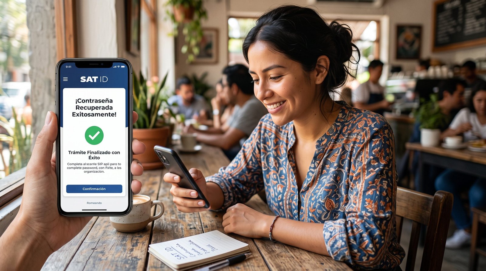 ¿Olvidaste tu contraseña del SAT Así la recuperas desde el celular con SAT ID, sin ir a la oficina