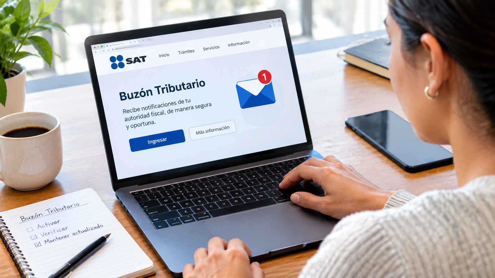 ¿Cobras por nómina Así sabes si debes activar el buzón tributario del SAT (y cómo hacerlo)